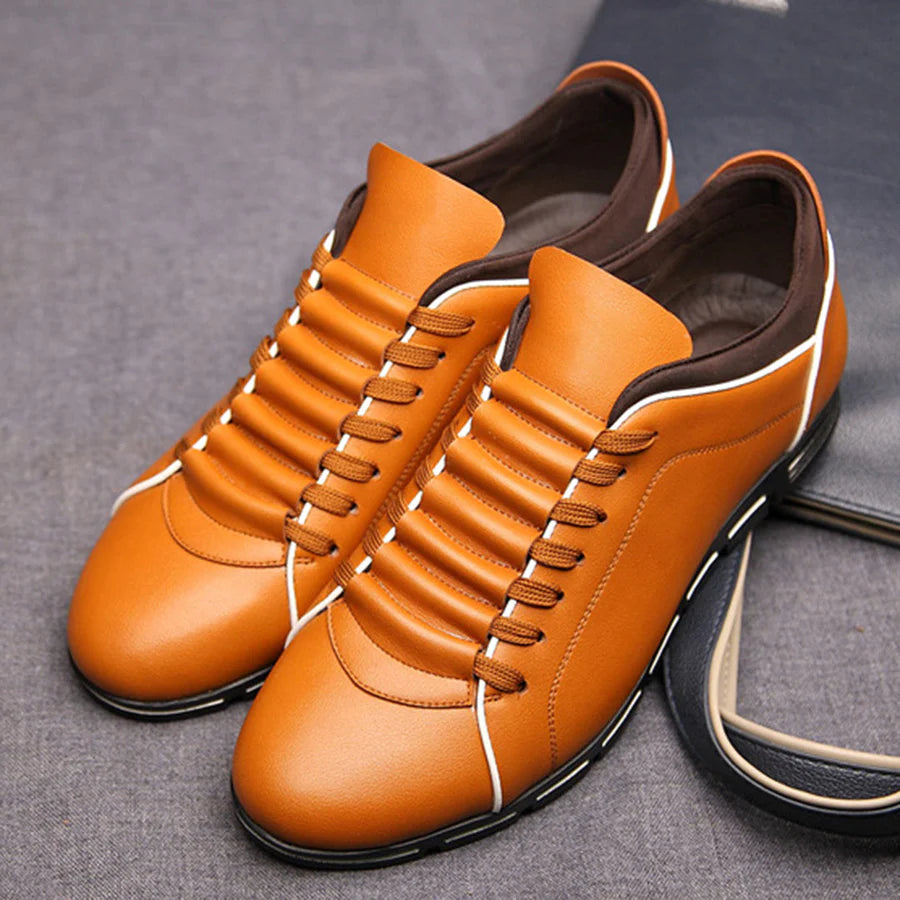SANJIN - Leather sneakers 