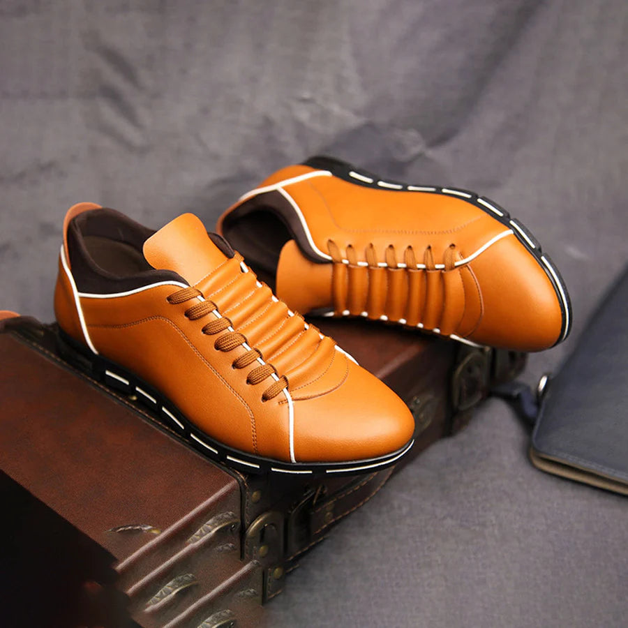 SANJIN - Leather sneakers 