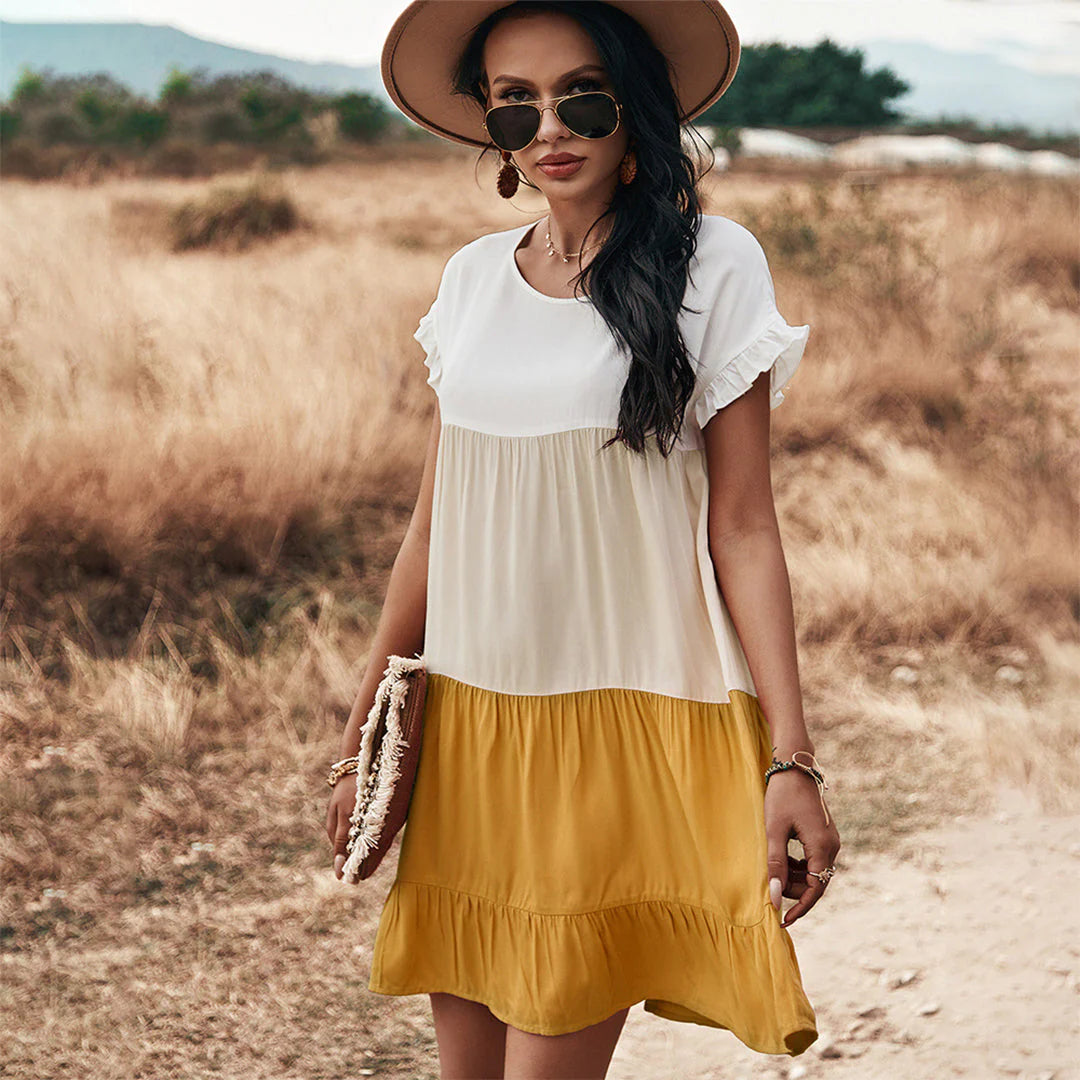 MAELLE – Bequemes ausgestelltes Kleid | Inna Mode®️