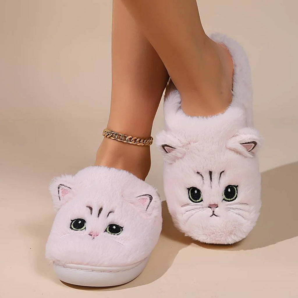ROMÉE - Warm cat slippers 