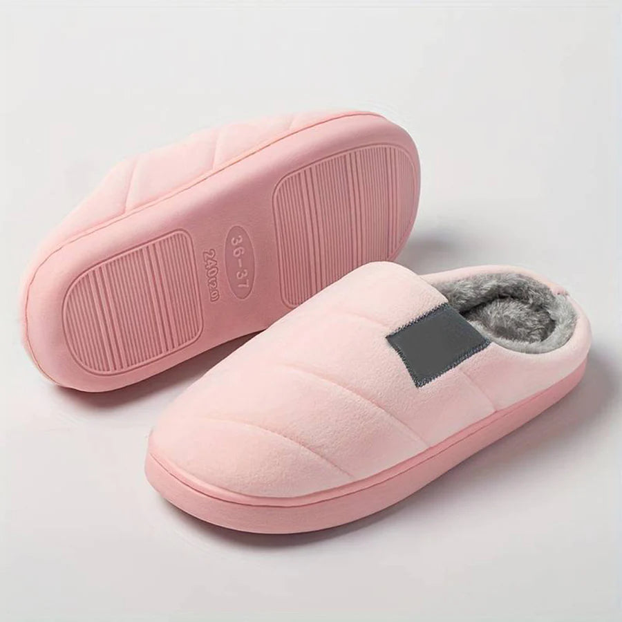 GERALD - Warm men's slippers with a low instep 