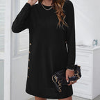 RENILDE - Langarm-kleid