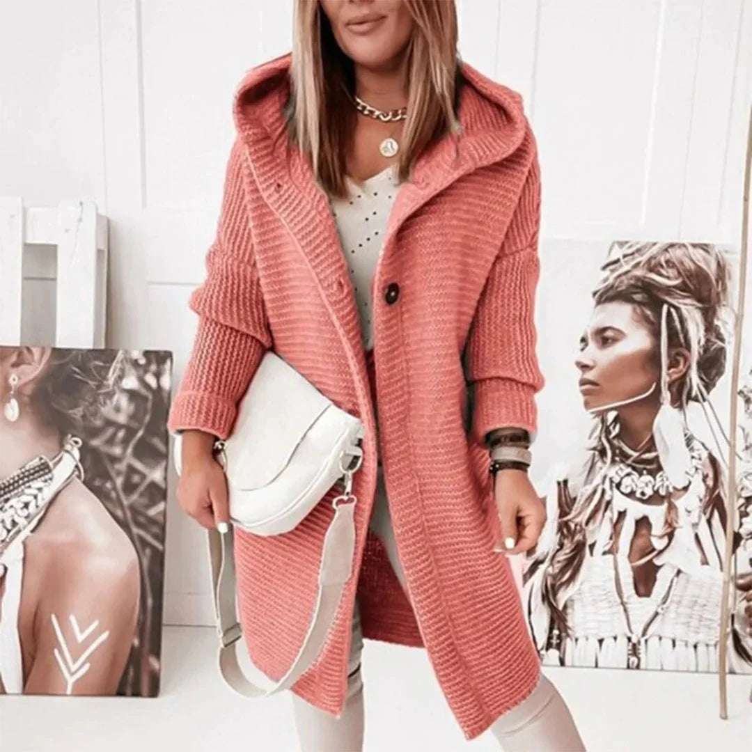 Macy - Gestrickte Strickjacke