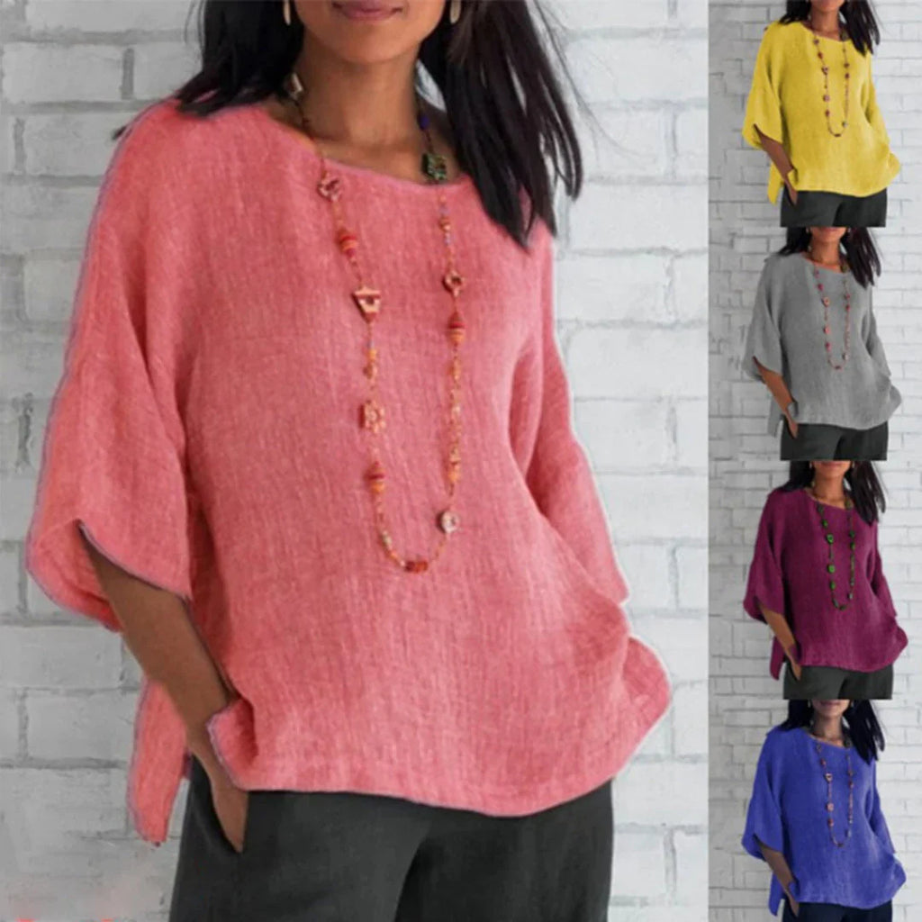 ANTOINETTE - Lässiges leinen-top | Inna Mode®️