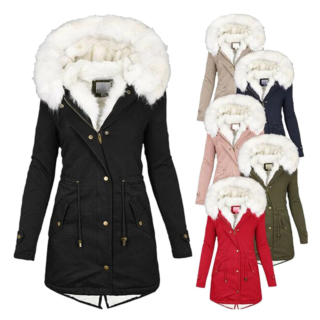 Louise - FASHIONABLY LINED WINTER JACKET 