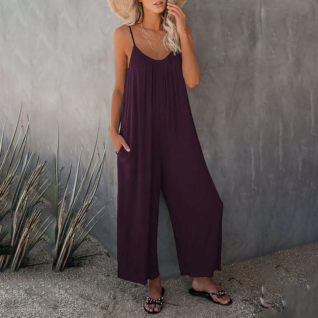 SILVANA - Comfortable casual jumpsuit 