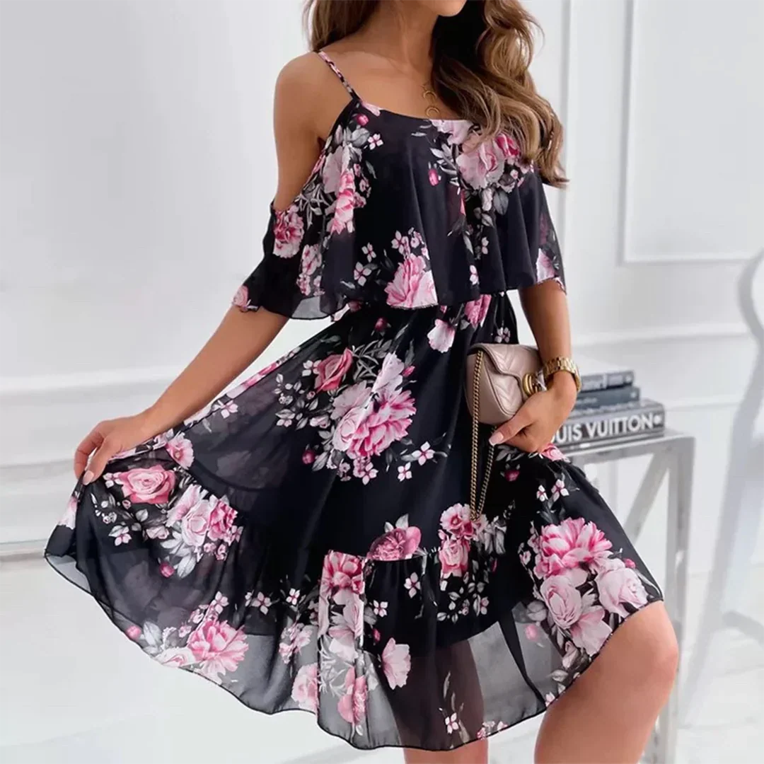 ELINA - Stilvolles trägerkleid