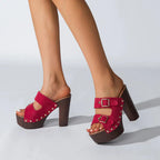 ZUZANNA - Stilvolle hochhackige sandalen