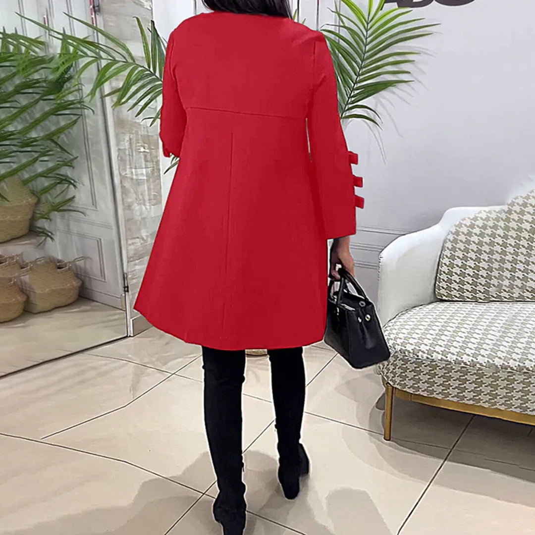 LAURENTIA - Lässiges Kleid mit langen Ärmeln | Inna Mode®️