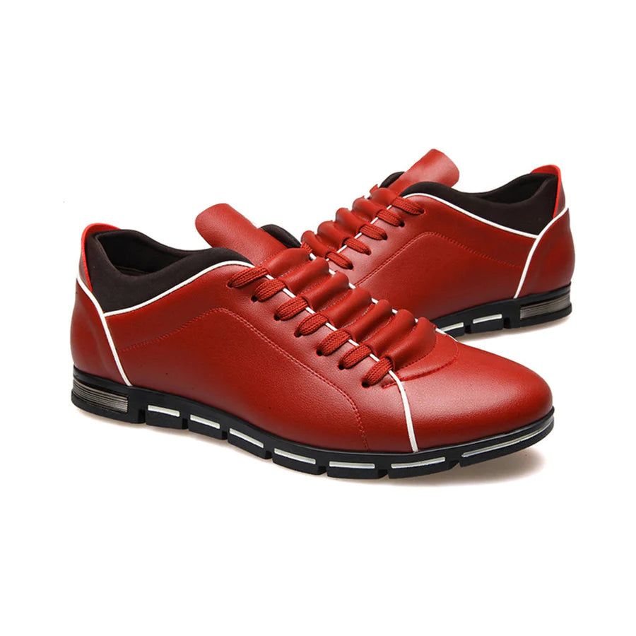 SANJIN - Leather sneakers 