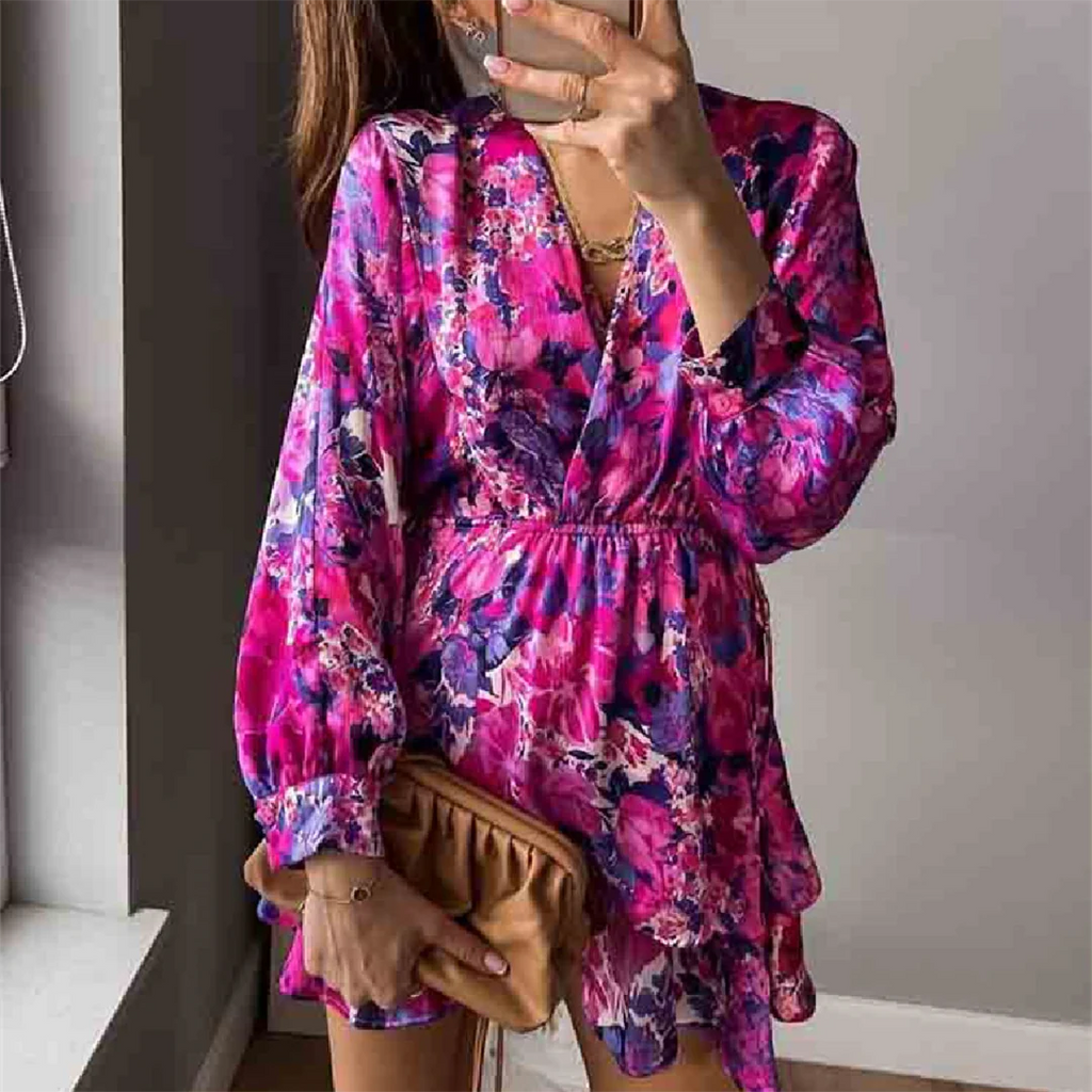 MACKENZIE - Geblümtes Minikleid | Inna Mode®️