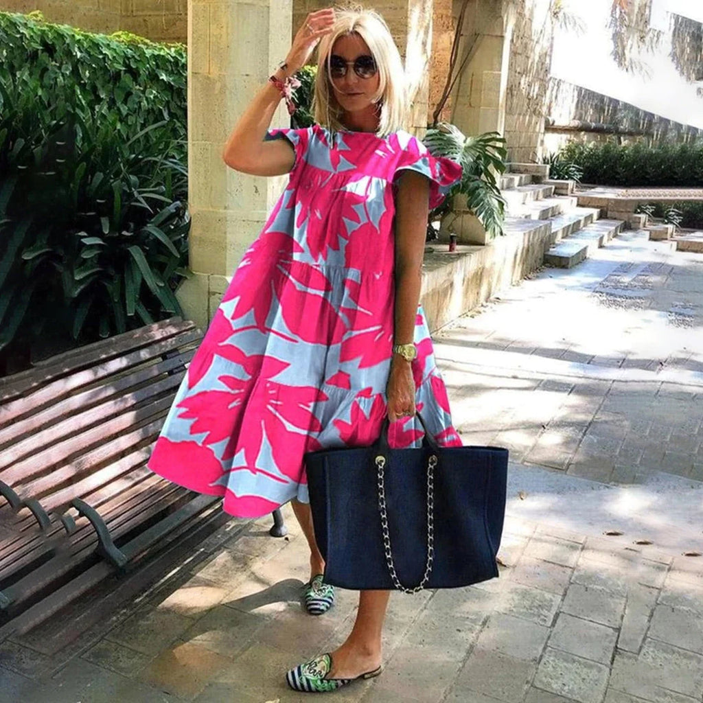 INGRID - Lässiges midikleid | Inna Mode®️