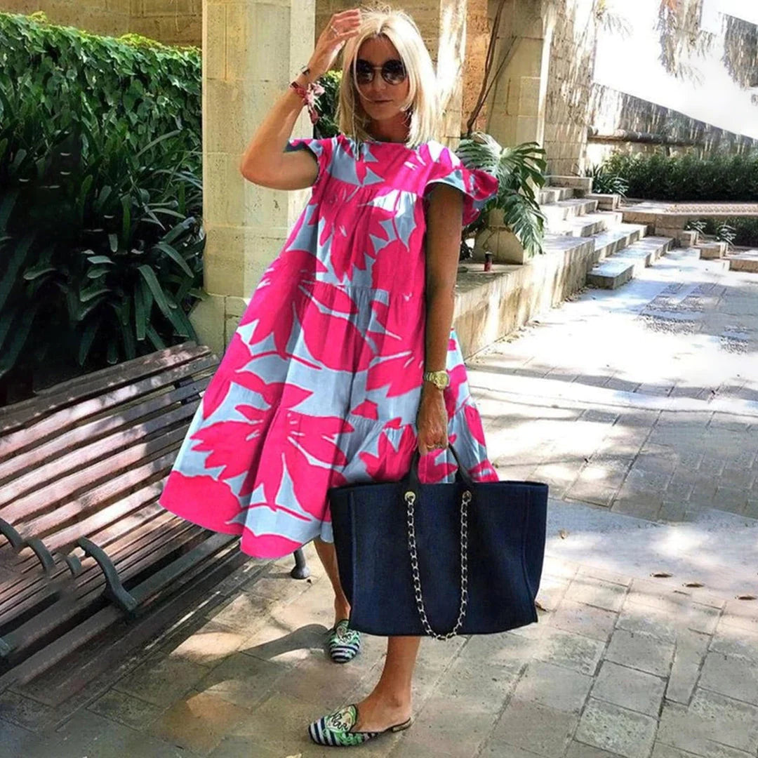 INGRID - Lässiges midikleid | Inna Mode®️