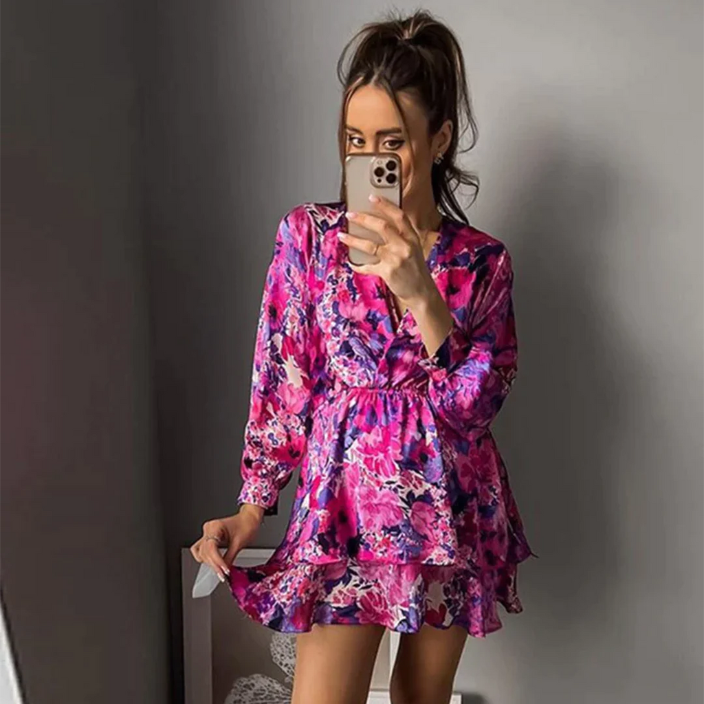 MACKENZIE - Geblümtes Minikleid | Inna Mode®️