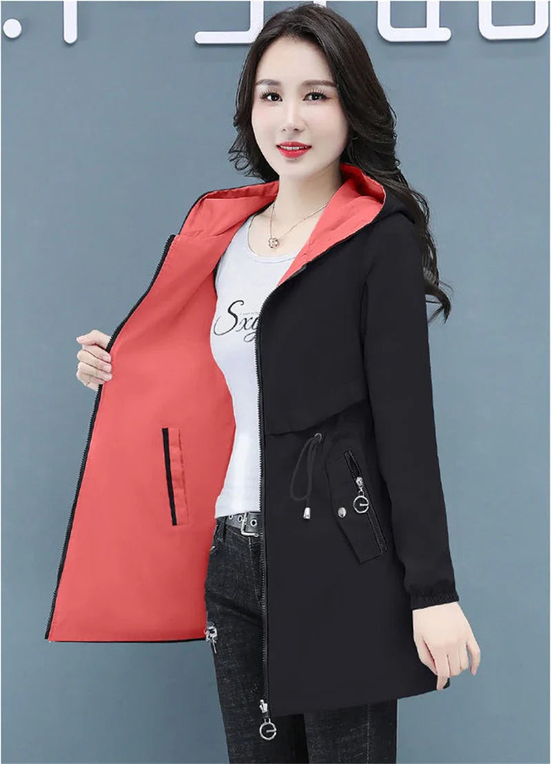 WOLF lange windbreaker-jacke | Inna Mode®️