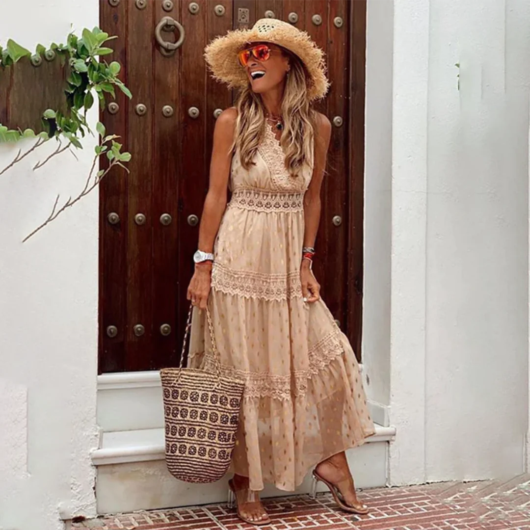 FLORENCE - Elegant boho dress 