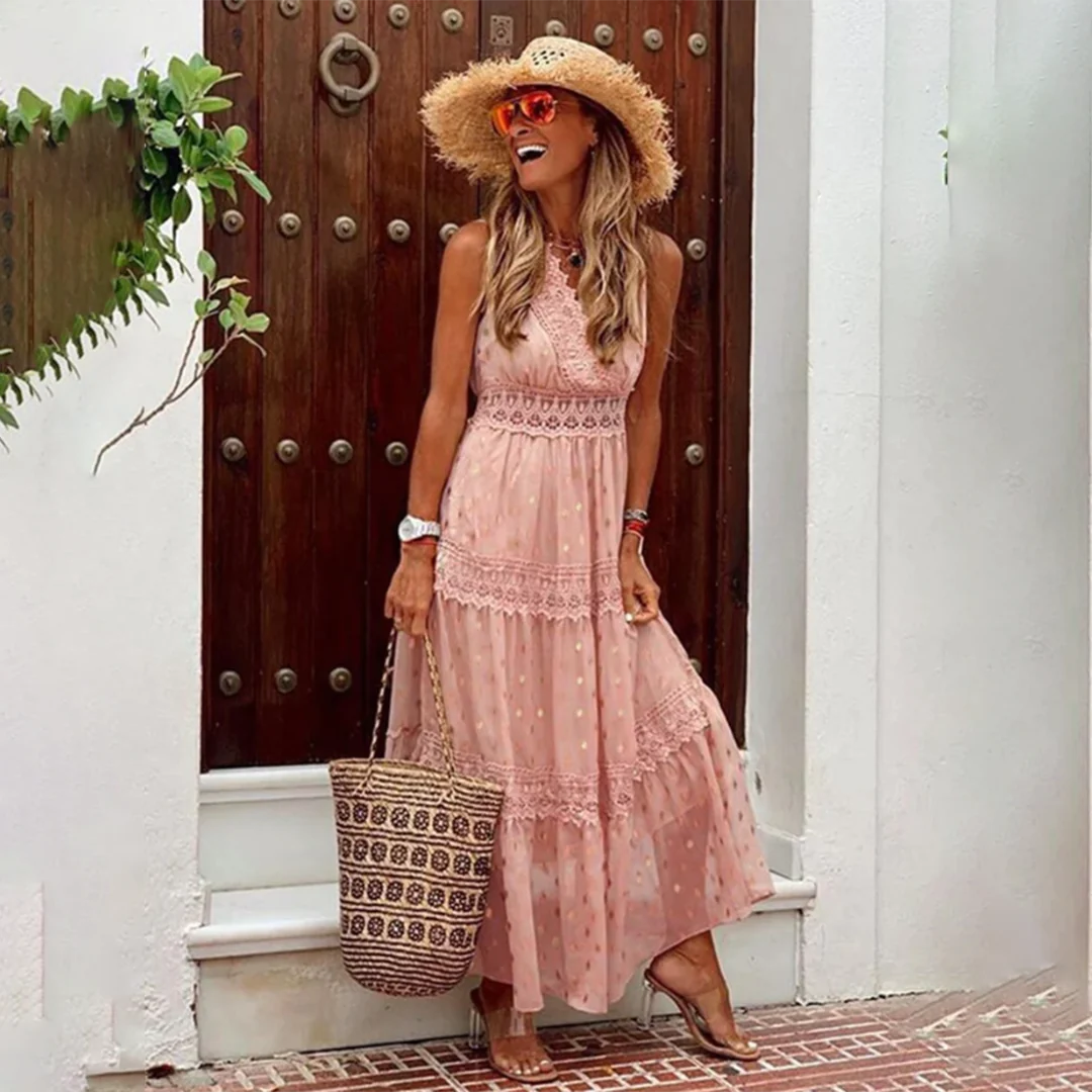 FLORENCE - Elegant boho dress 