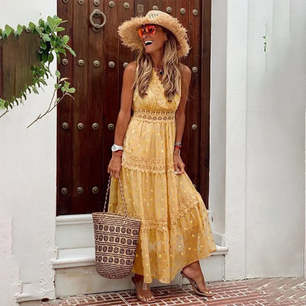 FLORENCE - Elegant boho dress 