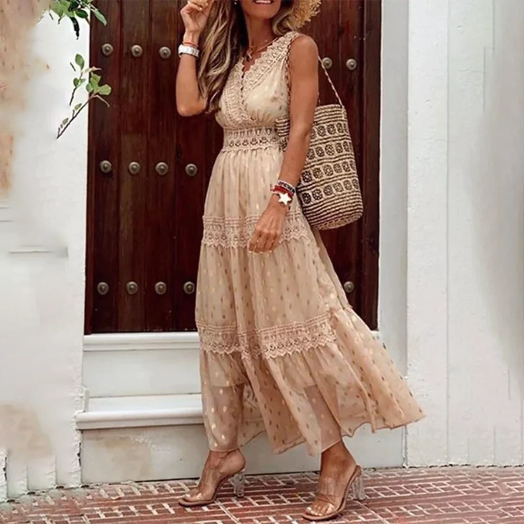 FLORENCE - Elegant boho dress 