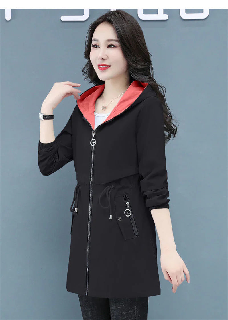 WOLF lange windbreaker-jacke | Inna Mode®️