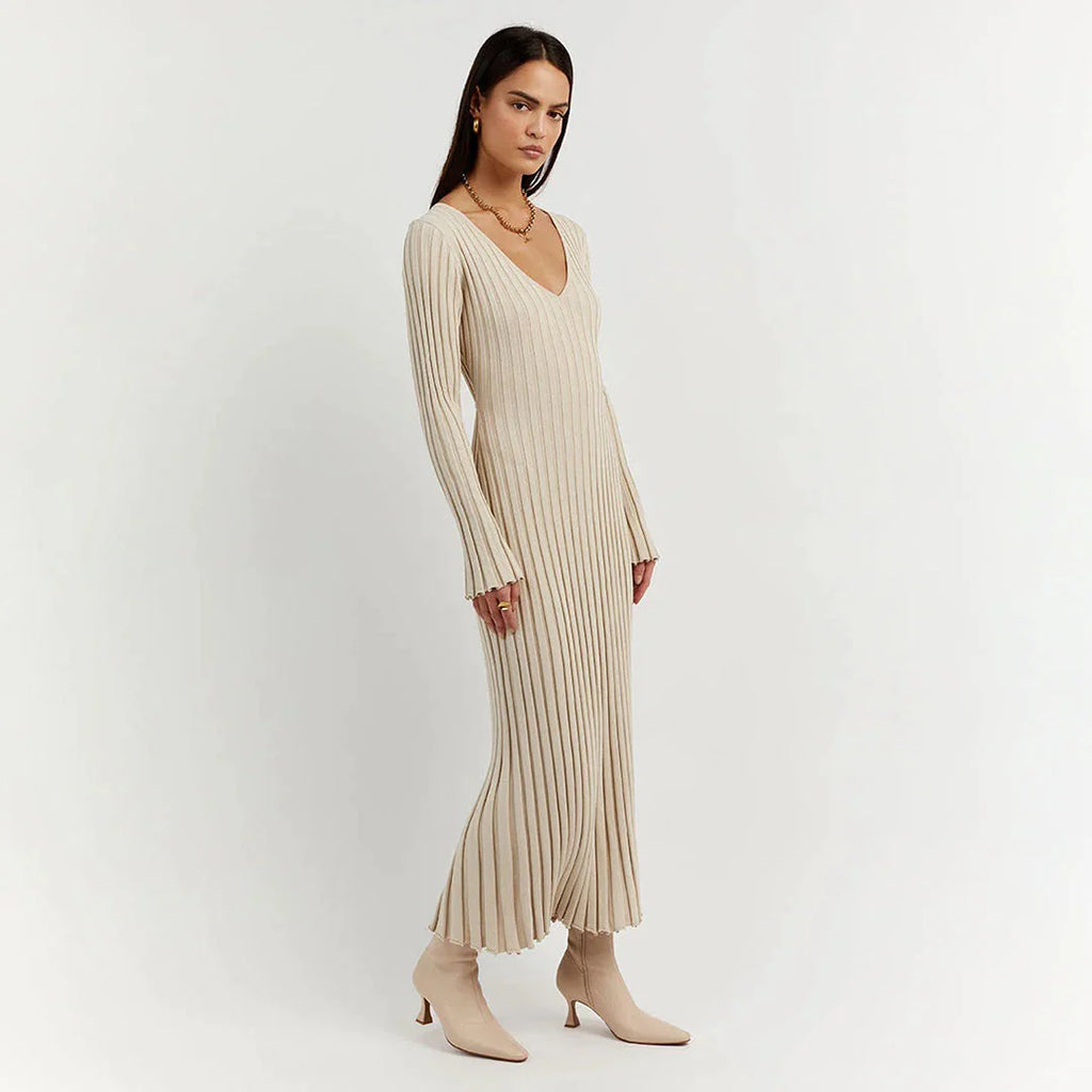 ABIGAIL - Gestricktes Maxikleid | Inna Mode®️