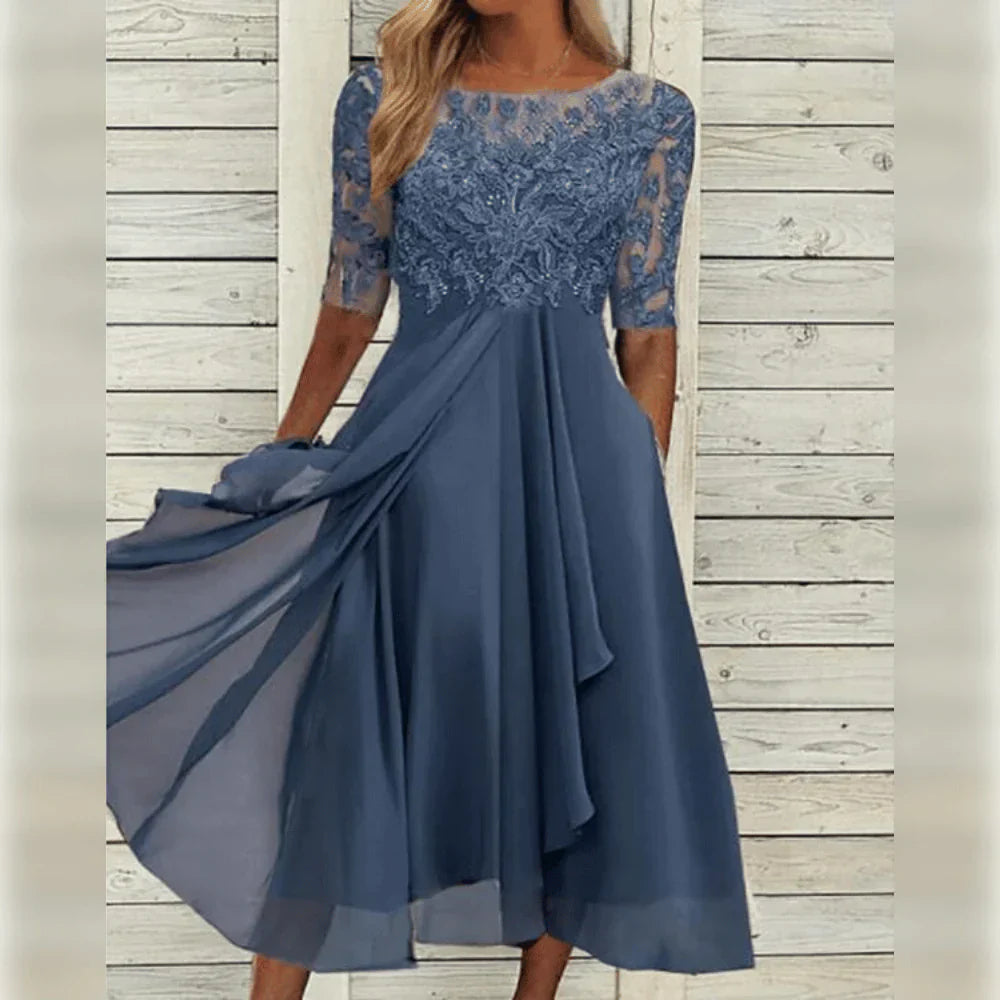 LIV - MIDI KLEID FÜR DAMEN