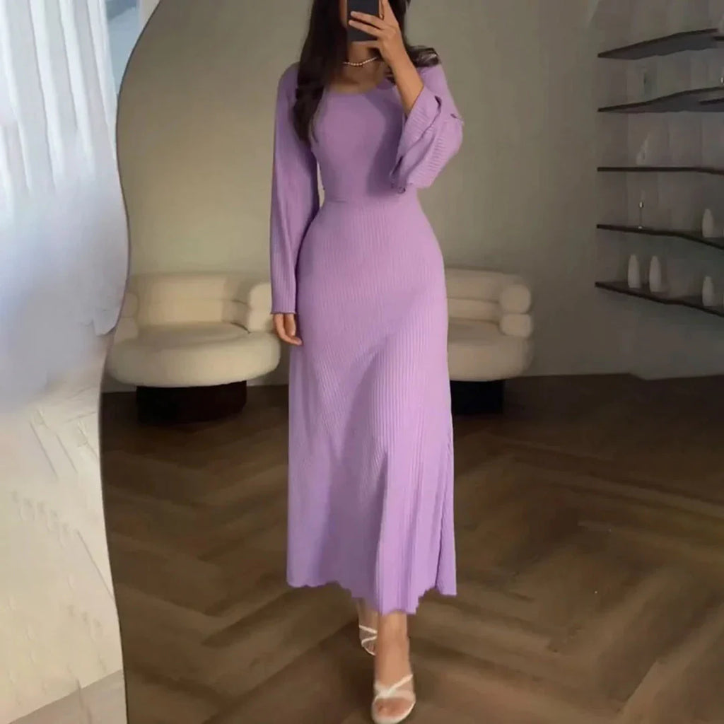 ELENA - Elegantes Strickkleid | Inna Mode®️