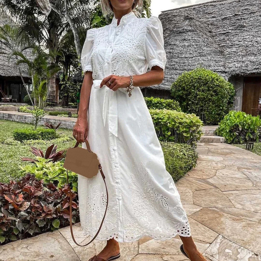 LAGERTHA - Elegant maxi dress 