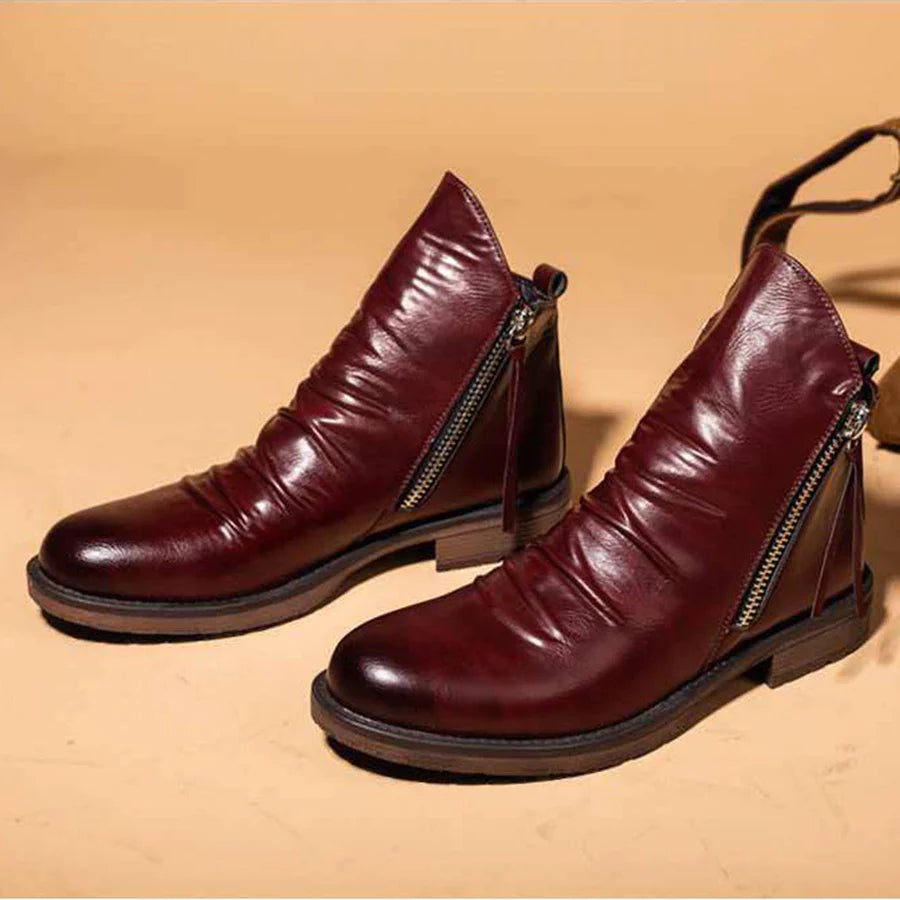 HAYLOM - Stylish boots with zipper 