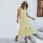 SAAR – Geblümtes Maxikleid