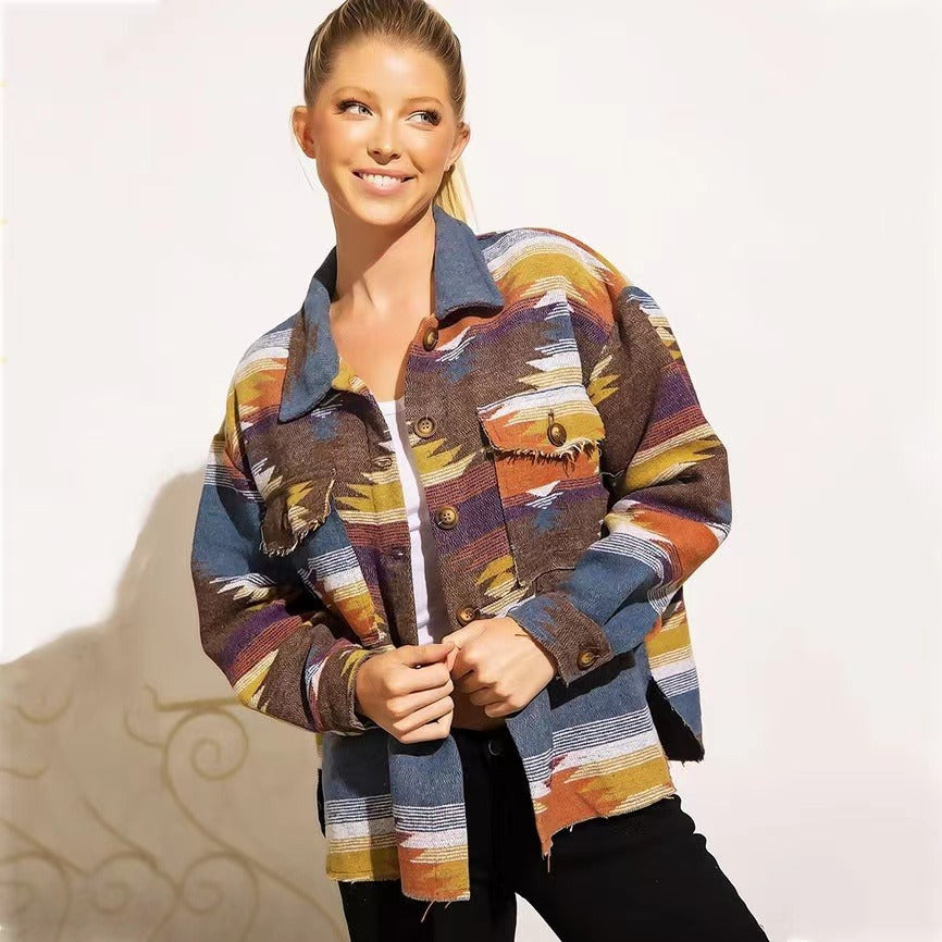 TUULIKKI - Vintage-Denimjacke