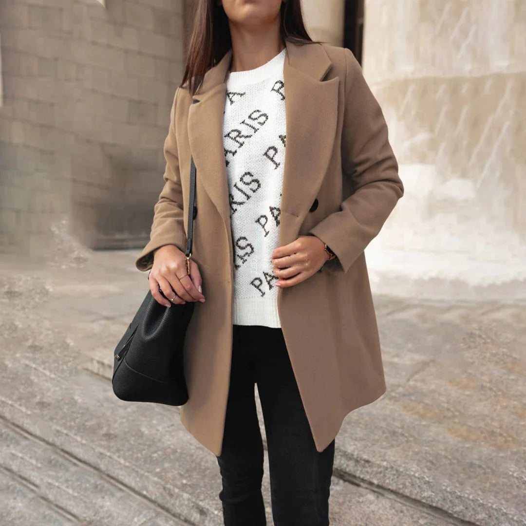 CHARLOTTE - Warm and comfortable coat 