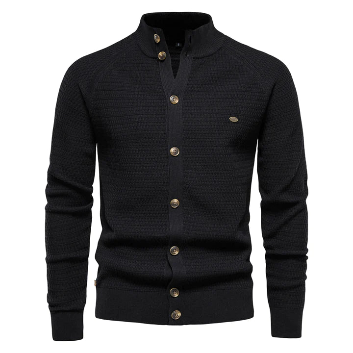 KHARI - Classic knitted cardigan
