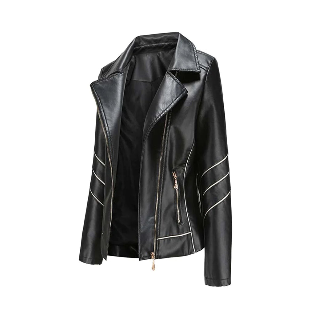 HANNIE - Stylish leather jacket 