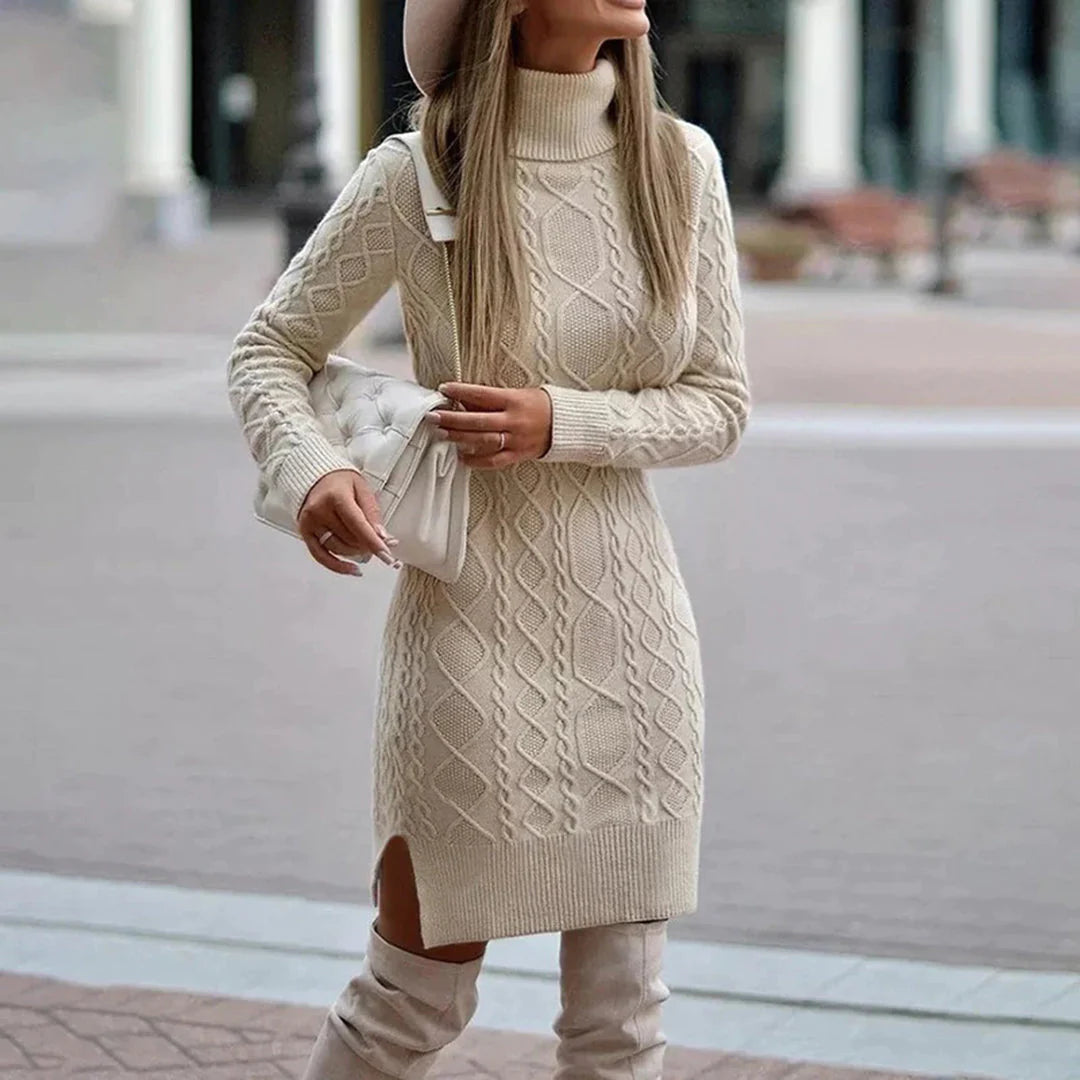 Nalani | Elegant winter knitted sweater 