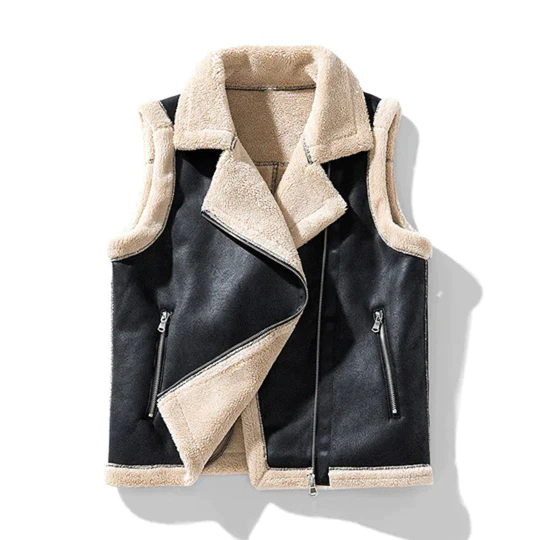 CHARLOTTE - Cozy Sherpa Vest 