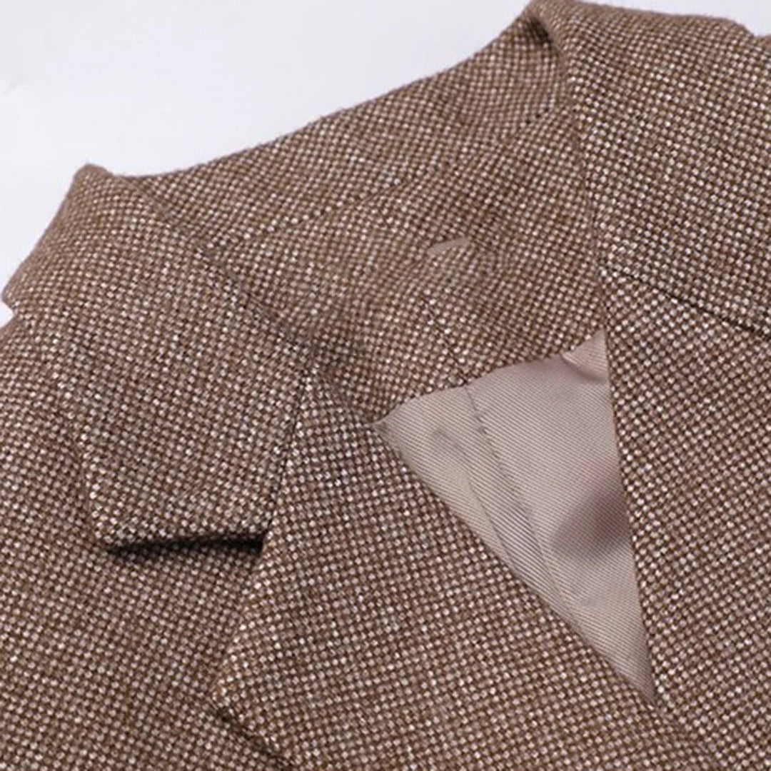 LILIAN - Elegant blazer with belt 