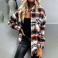 LYLA - Warm checked jacket 