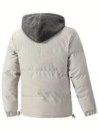 London - zweiteilige kapuzen-pufferjacke für männer