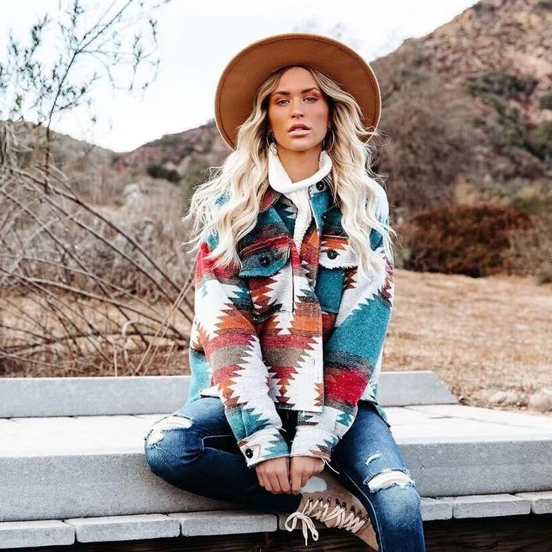 TUULIKKI - Vintage-Denimjacke