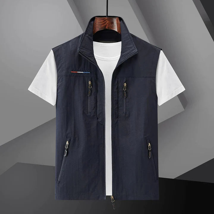 SAMUEL - Quick-drying vest with multiple pockets 