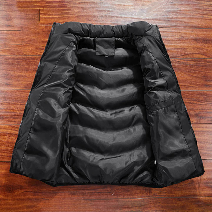 HUGOS - Stylish quilted vest for men 