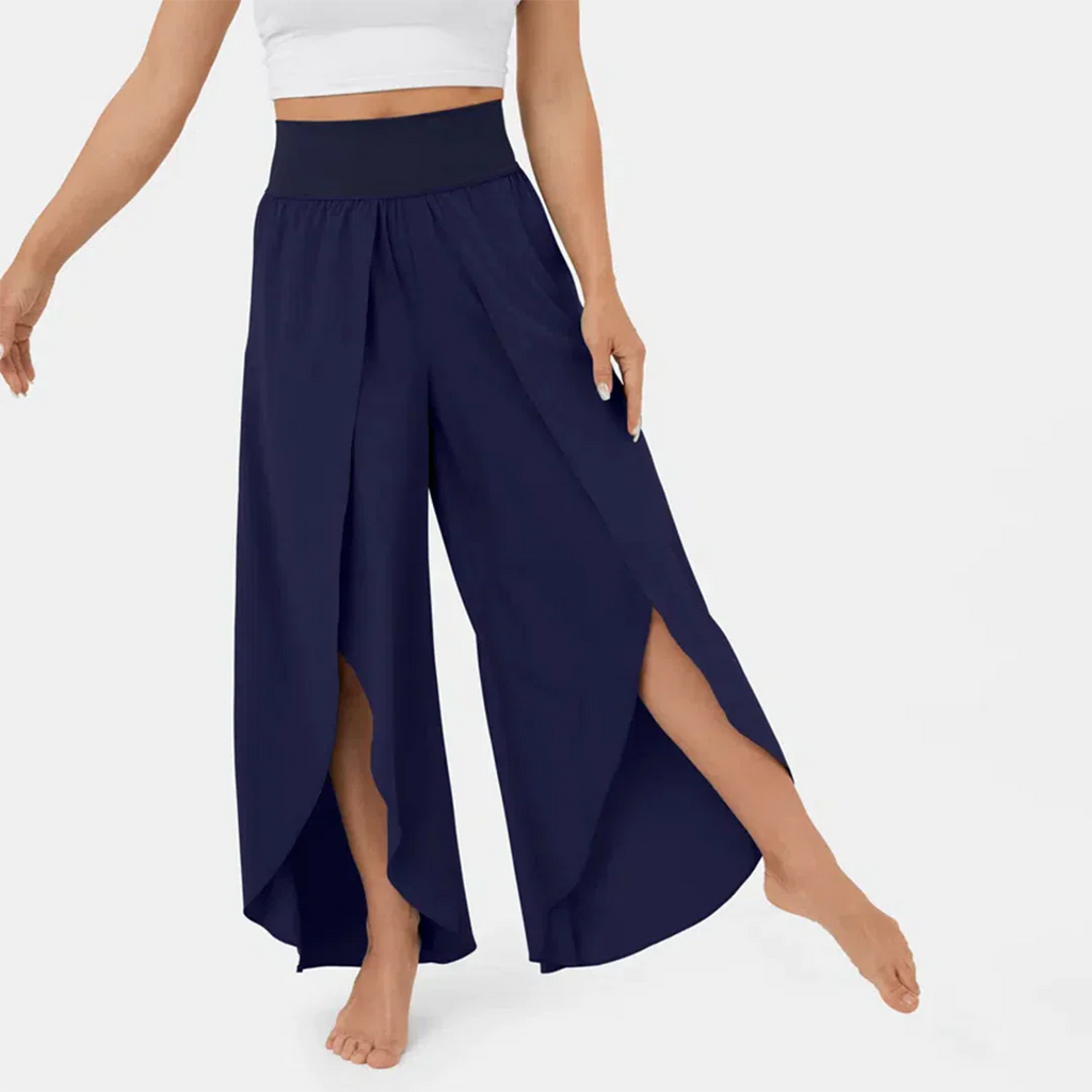 ZOFIA - Stilvoll hohe taille geteilte Hose