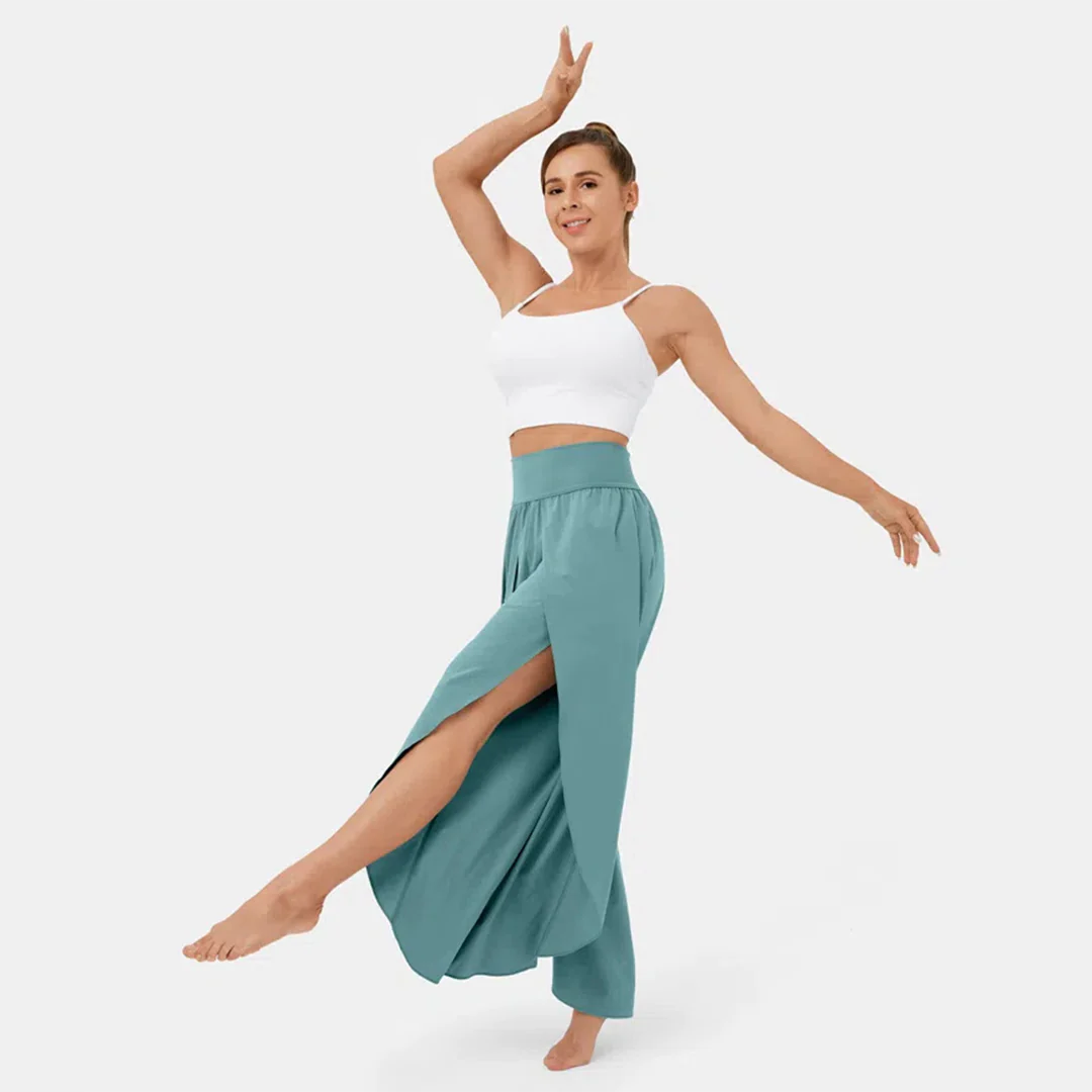 ZOFIA - Stilvoll hohe taille geteilte Hose