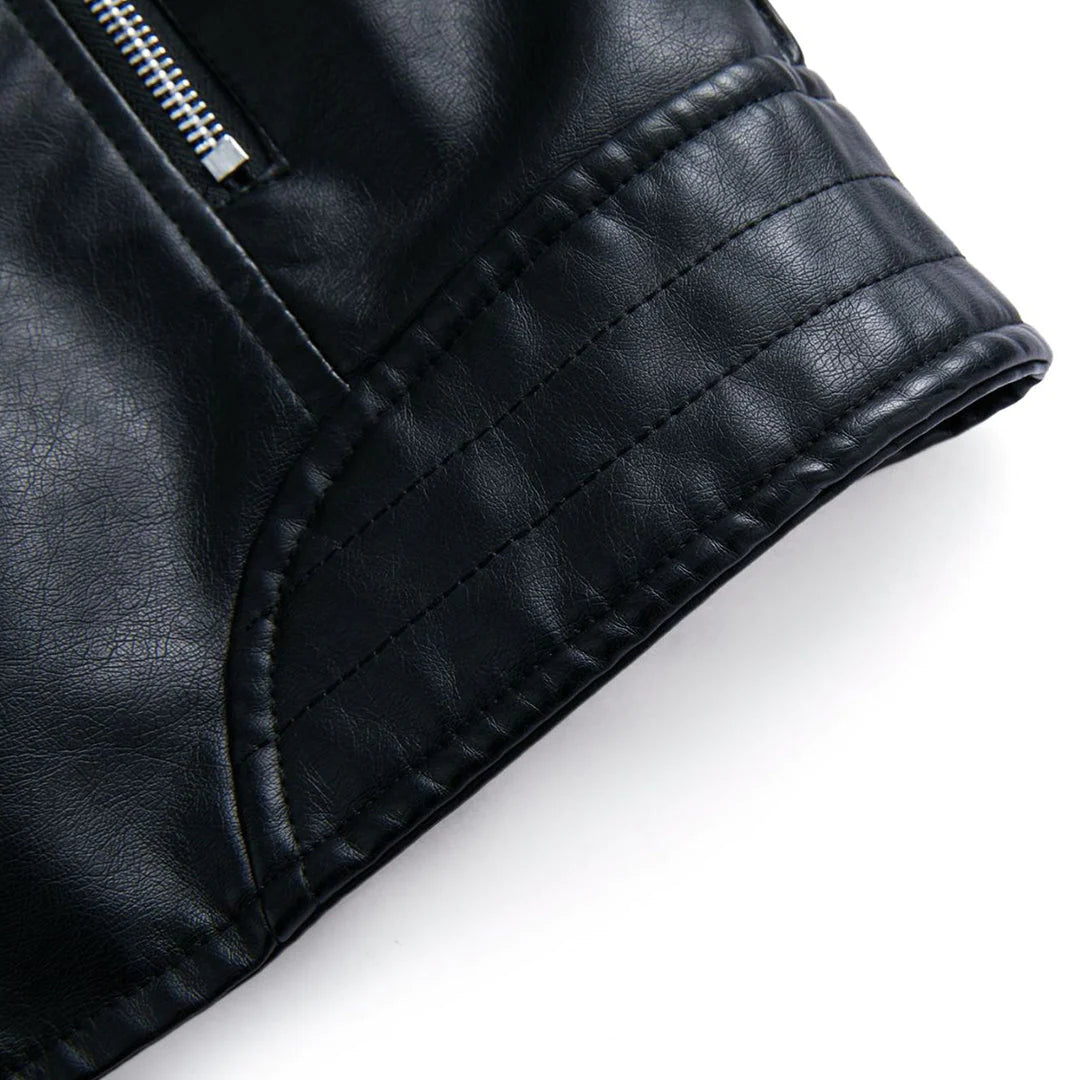 BOZENA - Stylish leather jacket 