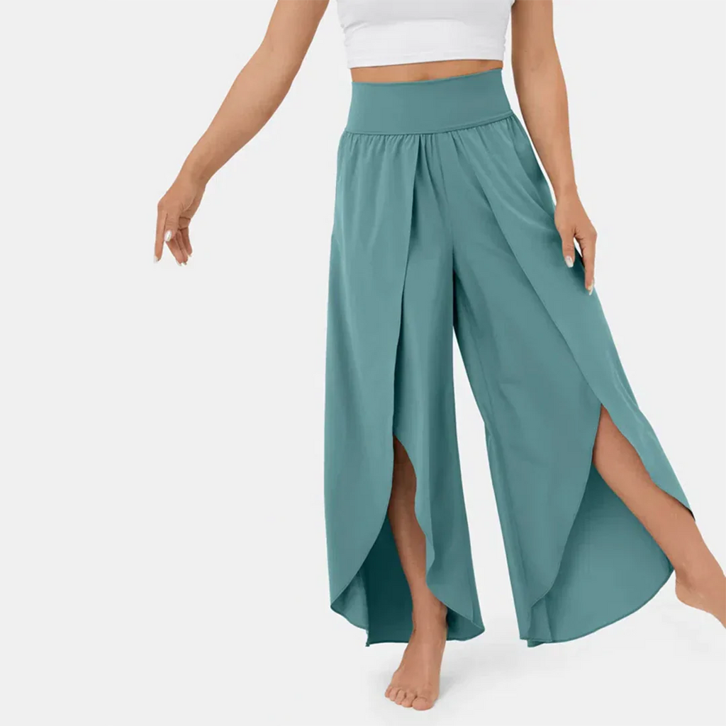 ZOFIA - Stilvoll hohe taille geteilte Hose