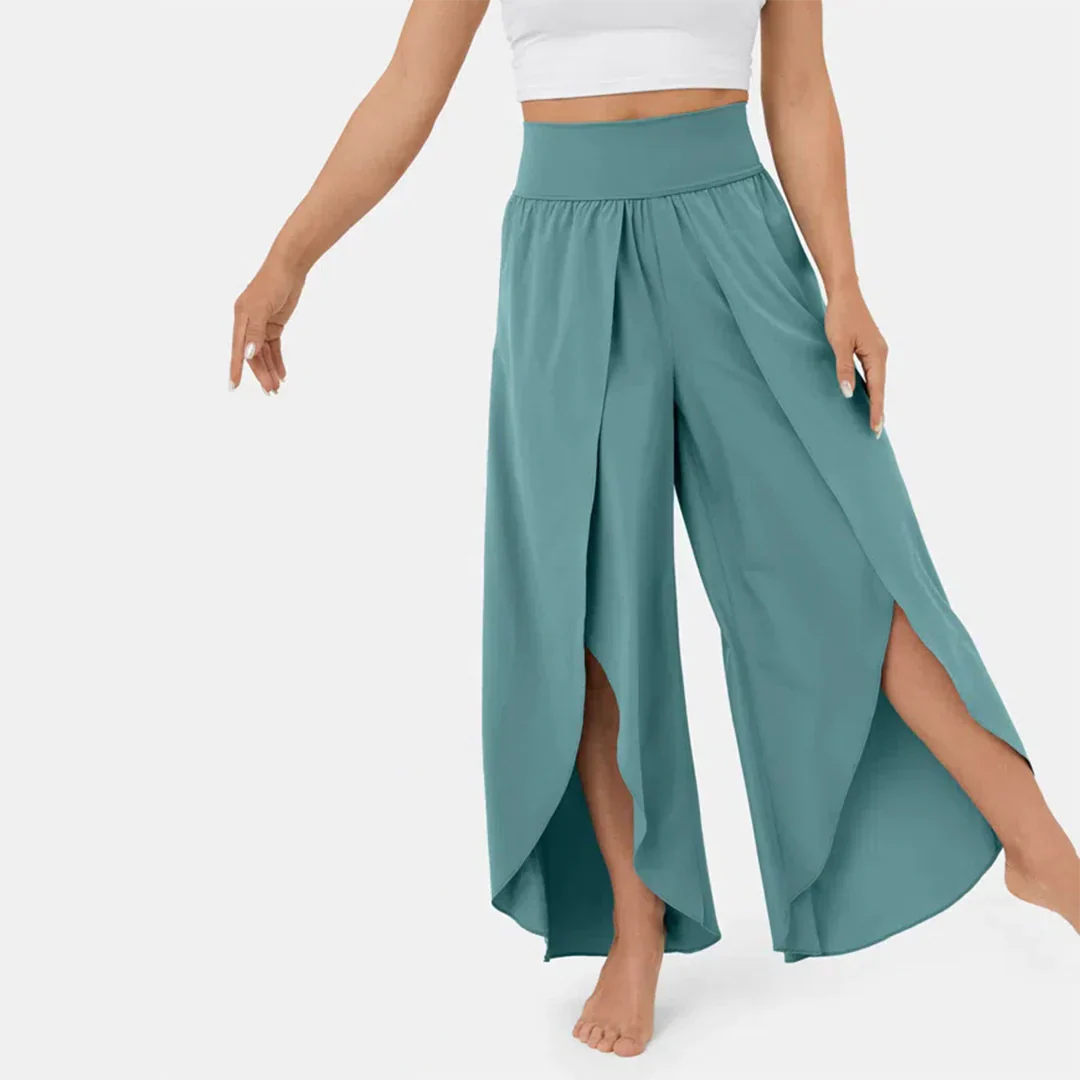 ZOFIA - Stilvoll hohe taille geteilte Hose