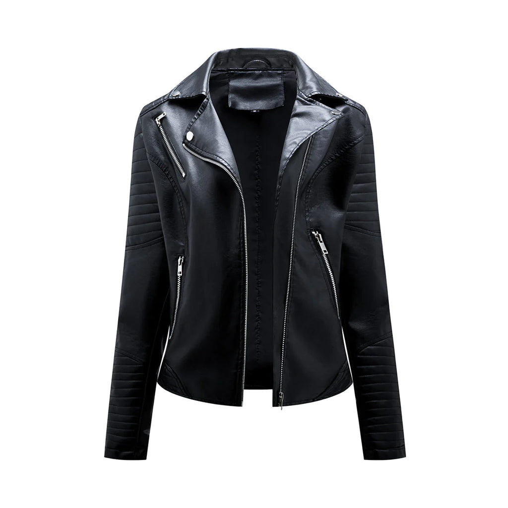 BOZENA - Stylish leather jacket 