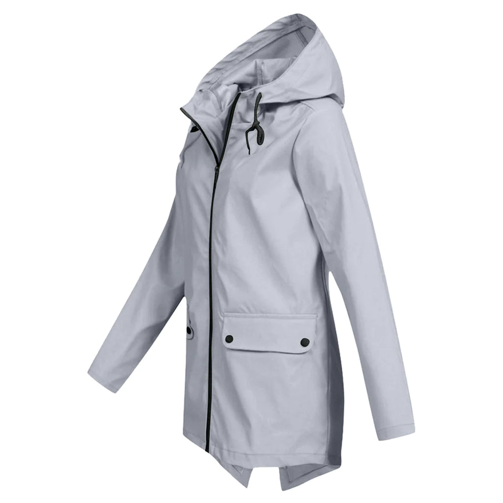 FRANCINE - Modern and elegant raincoat 