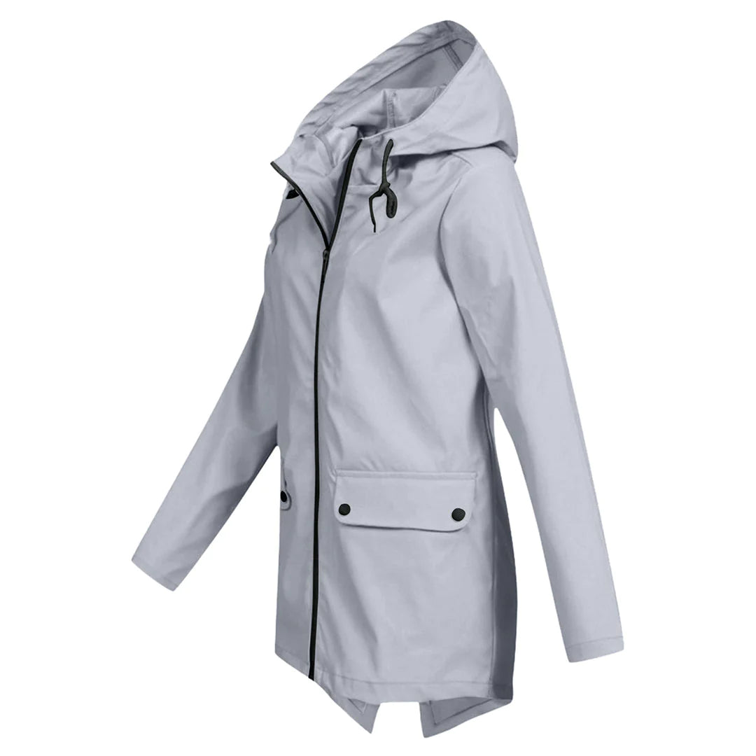 FRANCINE - Modern and elegant raincoat 